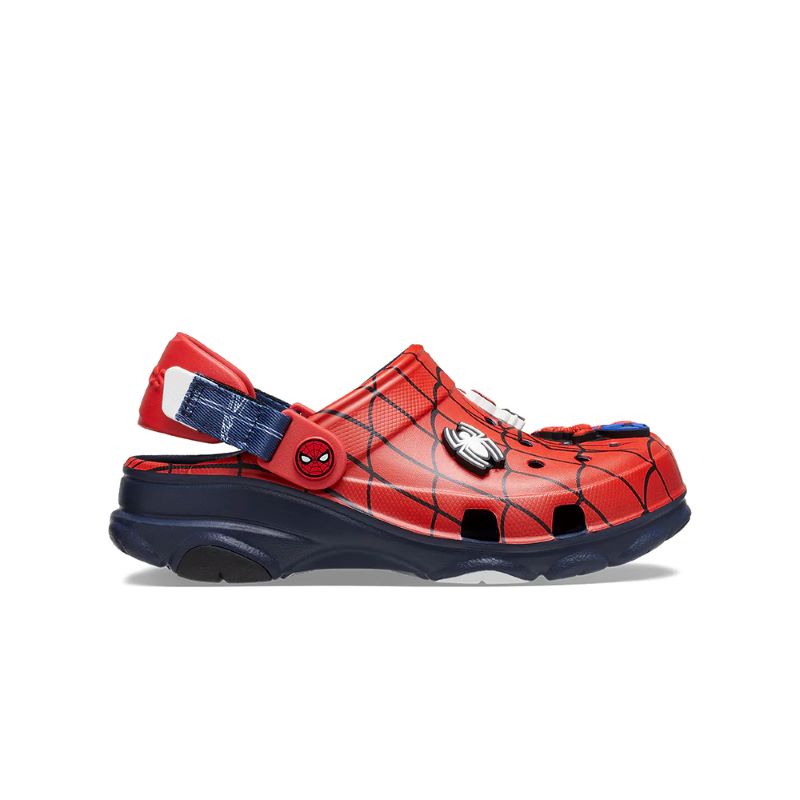 Papuci Crocs Spider-Man All Terrain Clog T Copii