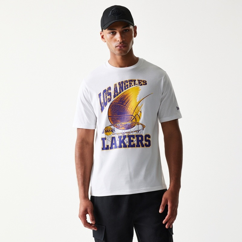 Tricou New Era NBA BALL GRAPHIC REG TEE Barbati
