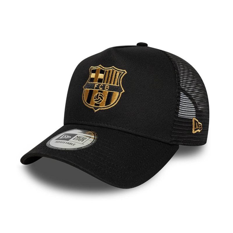 Sapca New Era BLACK GOLD TRUCKER FCBARC Barbati