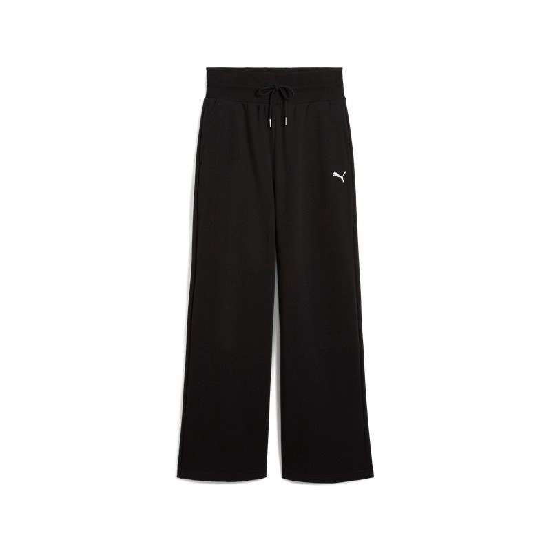Pantaloni Puma WARDROBE ESS Relaxed Wide Leg Sweatpants TR Femei
