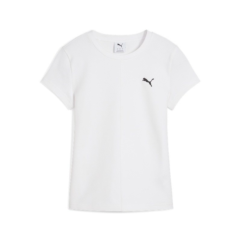 Tricou Puma WARDROBE ESS Ribbed Slim Tee Femei