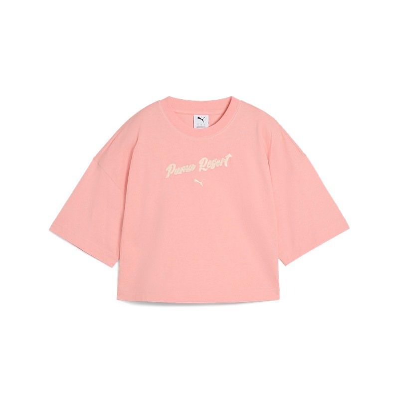 Tricou Puma PREMIUM ESS Oversized Graphic Tee Femei