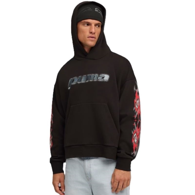 Hanorac Puma PUMATECH-X Boxy Hoodie FL Barbati