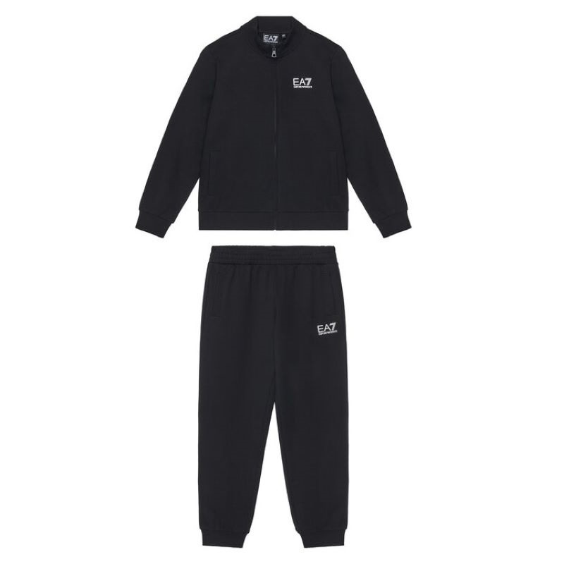 Trening EA7 TRAIN CORE ID BOY T-SUIT T-TOP FZ CH COFT CC Copii
