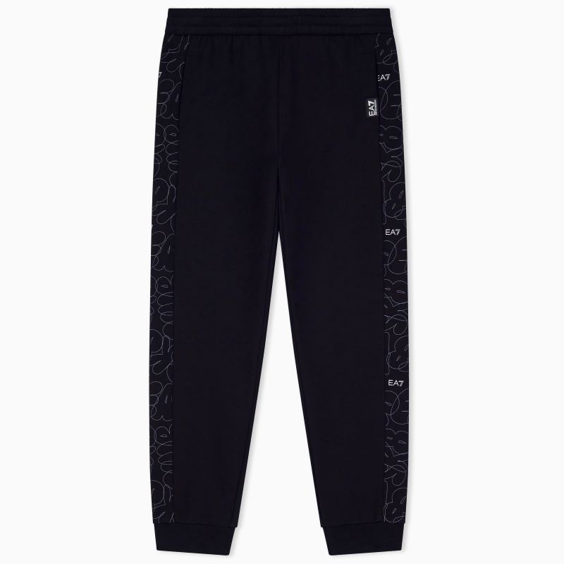 Pantaloni EA7 LOGO SERIES BOY PANTS CH SKATE LOGO BR Unisex Copii