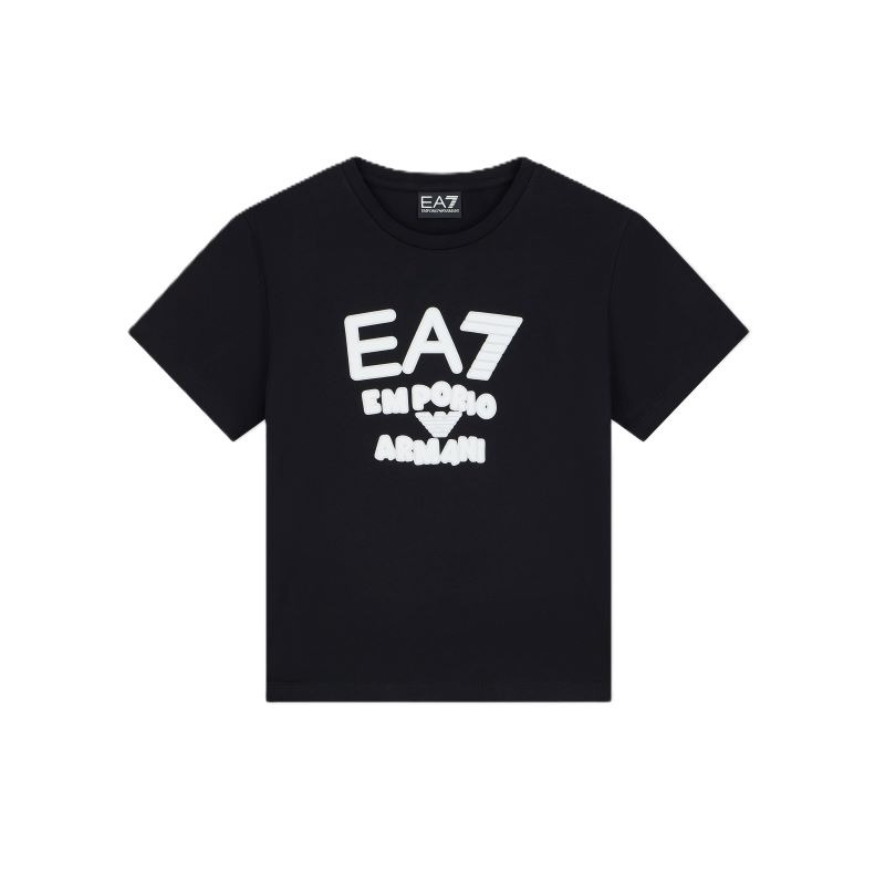 Tricou EA7 TRAIN LOGO SERIES CROSSOVER GIRL T-SHIRT PUFFY PRINT Copii