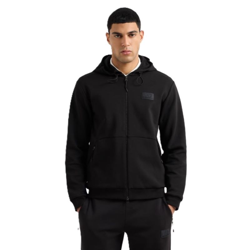 Bluza cu fermoar EA7 M HOODIE FZ ST COPL ST Barbati