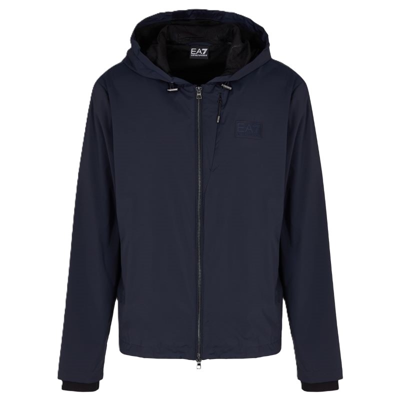 Bluza cu fermoar EA7 M HOODIE FZ GRAPHENE Barbati