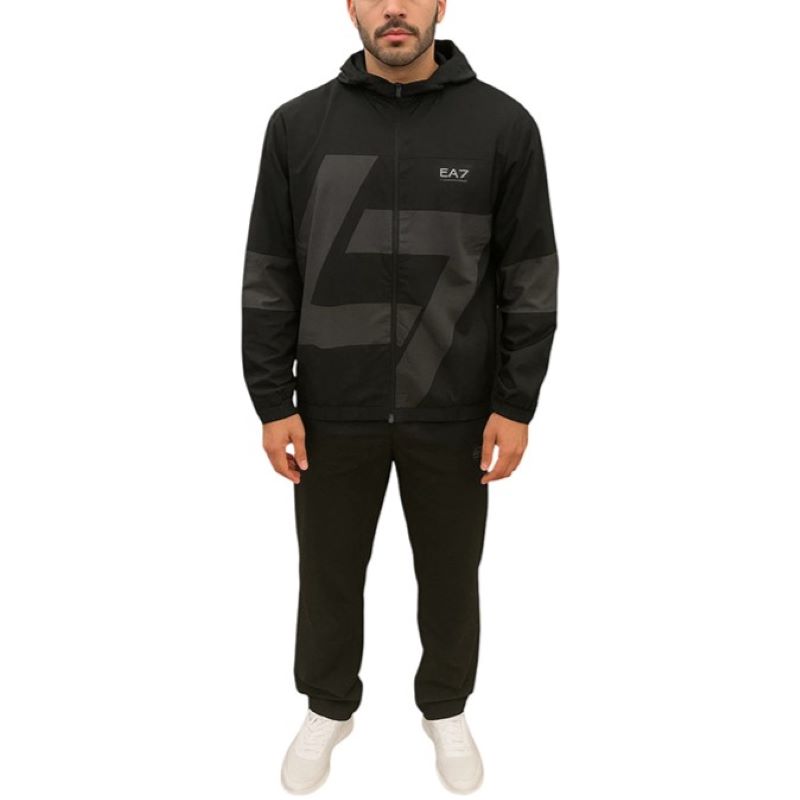 Trening EA7 VENTUS7 M T-SUIT HOODIE FZ CH TOP Barbati
