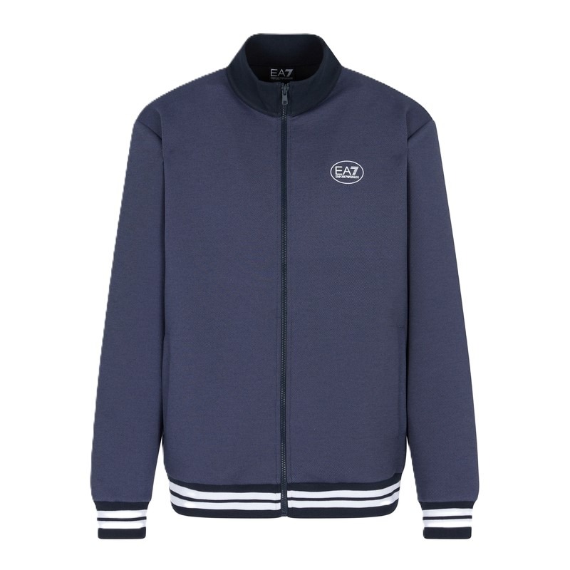 Bluza cu fermoar EA7 TENNIS CLUB M T-TOP FZ PA Barbati