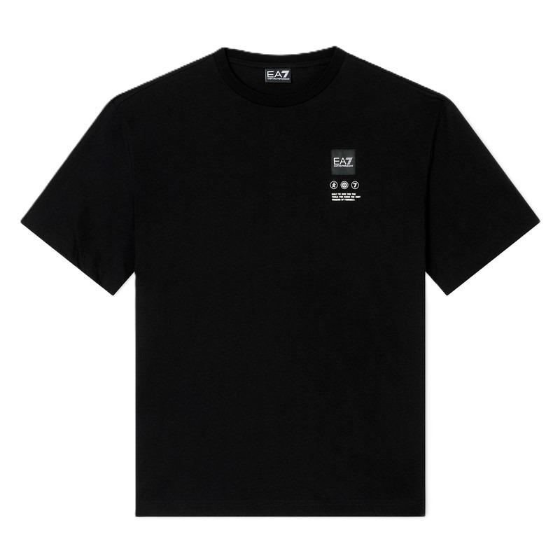 Tricou EA7 TRAIN LOGO SERIES M TEE SS WRITINGS Barbati