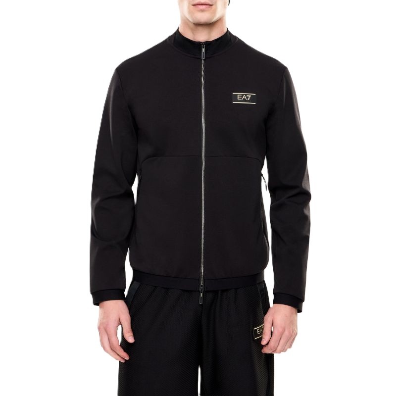 Bluza cu fermoar EA7 TRAIN PREMIUM LABEL M T-TOP  FZ VI ST Barbati