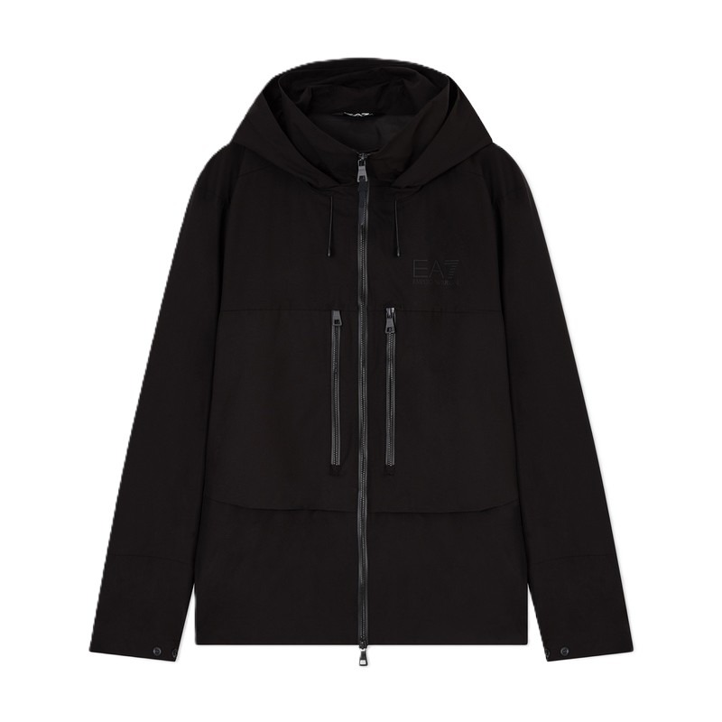 Jacheta EA7 TRAIN LUX M HOODED JACKET Barbati