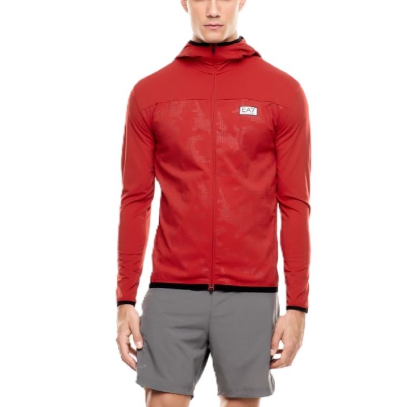Bluza cu fermoar EA7 VIGOR7 M HOODIE FZ PA ST Barbati