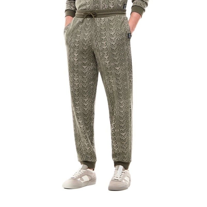 Pantaloni EA7 TRAIN LOGO SERIES M PANTS CH MONOGRAM COPL Barbati