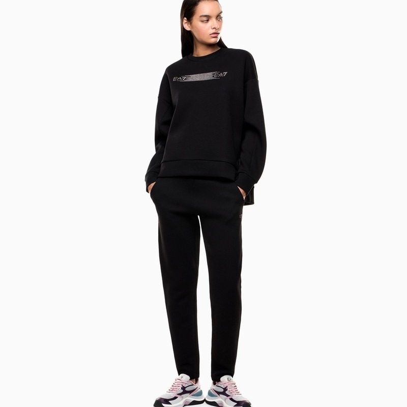 Trening EA7 TRAIN TRACKSUIT W LOGO SERIES TT CH TAPE Femei