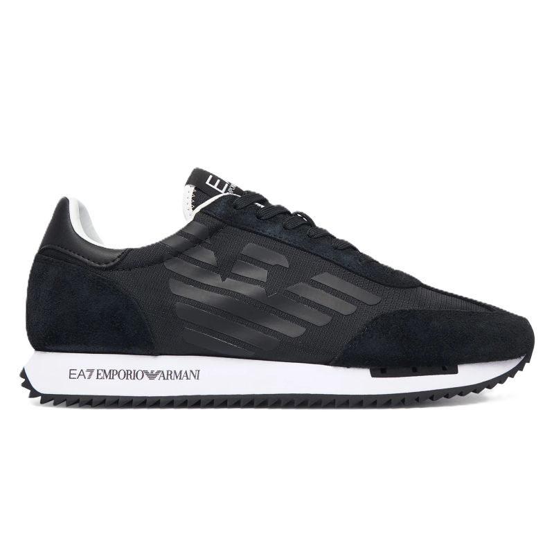 Pantofi sport EA7 BLACK&WHITE VINTAGE MIX EAGLE Barbati