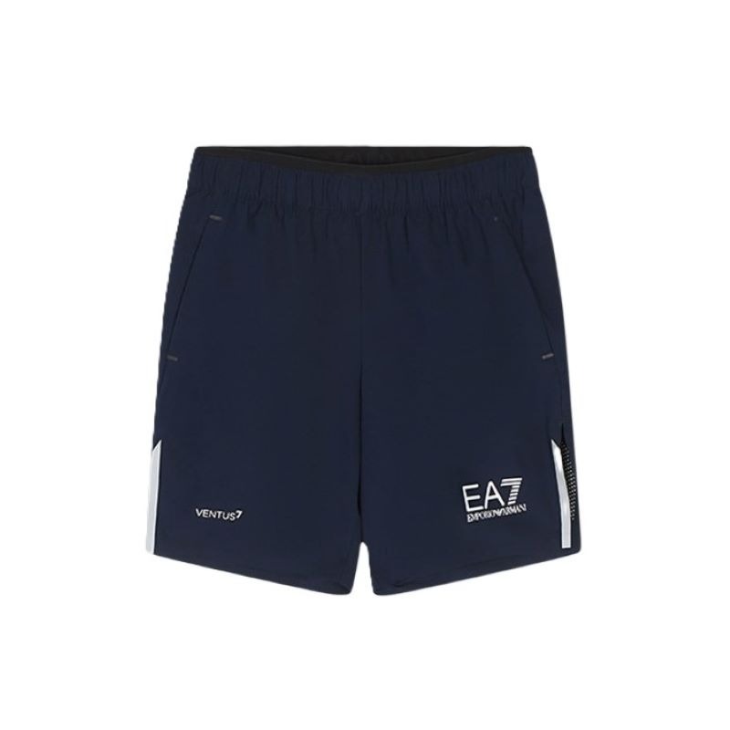Sort EA7 BOY SHORTS CC PL ST Unisex Copii