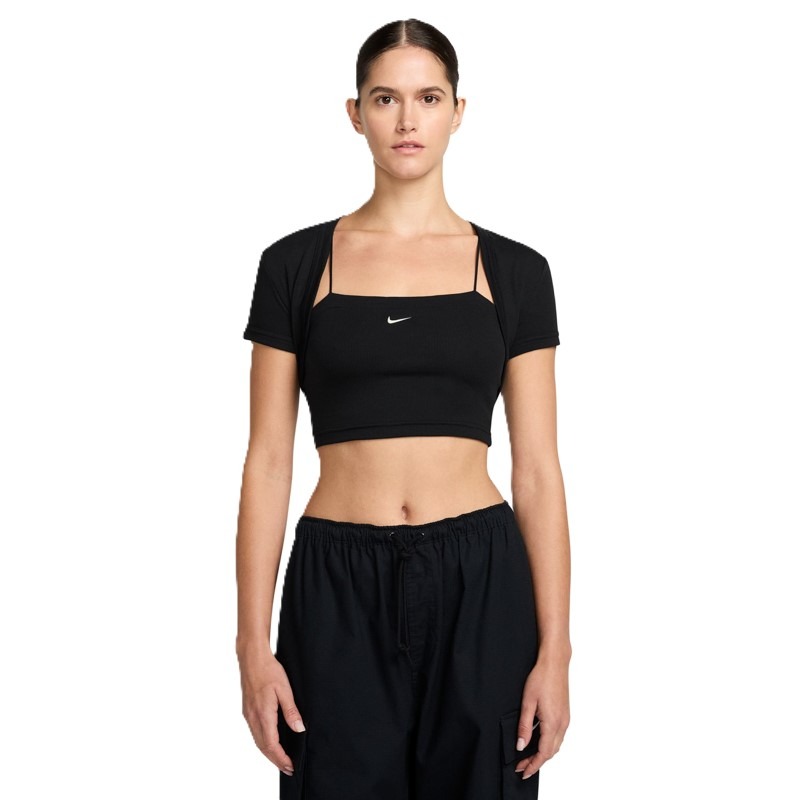 Tricou Nike W NSW NK CHLL KNT MRIB 2N1 CRP Femei