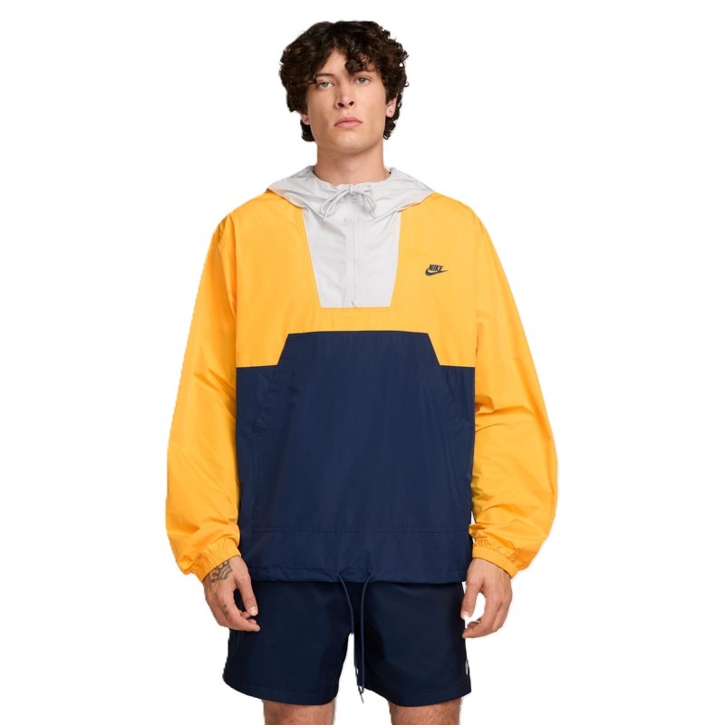 Bluza cu fermoar Nike M NK CLUB MARINA ANRK GFX Barbati