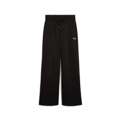 Pantaloni Puma WARDROBE ESS Relaxed Wide Leg Sweatpants TR Femei