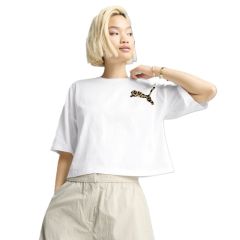 Tricou Puma LEO LUXE Oversized Short Tee Femei
