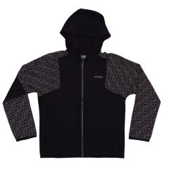 Bluza cu fermoar EA7 TRAIN GRAPHIC SERIES BOY HOODIE FZ COFT MONOGRAM LOGO Copii
