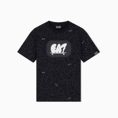 Tricou EA7 TRAIN LOGO SERIES BOY TEE SS SKATE LOGO Copii