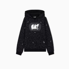 Hanorac EA7 LOGO SERIES BOY HOODIE RN SKATE LOGO BR Unisex Copii