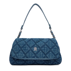 Geanta Tommy Hilfiger TH FEMININE SHOULDER BAG DENIM Femei