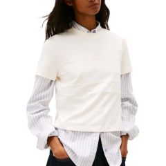 Tricou Tommy Hilfiger TJW REG SH TONAL FLAG TEE Femei