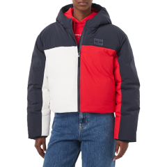 Geaca Tommy Hilfiger TJW HOODED FLAG PUFFER EXT Femei