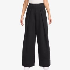 Pantaloni Nike W NSW TCH FLC HR PLT PANT WIDE Femei