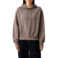 Hanorac Calvin Klein LS MONOGRAM RLXD FRENCH TERRY PO Femei