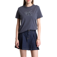 Tricou Calvin Klein SS BABY TERRY HERO MONOLOGO TEE Femei