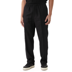 Pantaloni Calvin Klein STRAIGHT LINEN PULL ON PANT Barbati