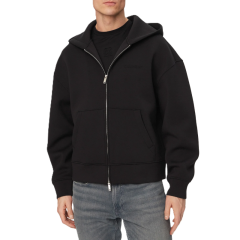Bluza cu fermoar Calvin Klein COTTON SPACER FULL-ZIP HOODIE Barbati