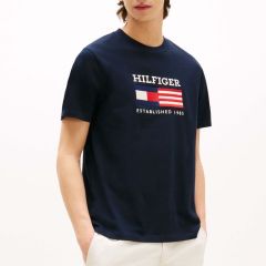 Tricou Tommy Hilfiger AMERICANA MONOTYPE FLAG BOX TEE Barbati