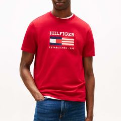 Tricou Tommy Hilfiger AMERICANA MONOTYPE FLAG BOX TEE Barbati
