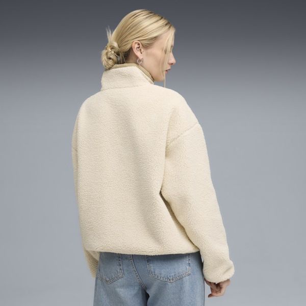 Geaca Puma Reversible Hybrid Sherpa Jacket Femei