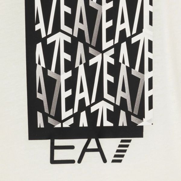 Tricou EA7 BOY TEE SS MONOGRAM Unisex Copii