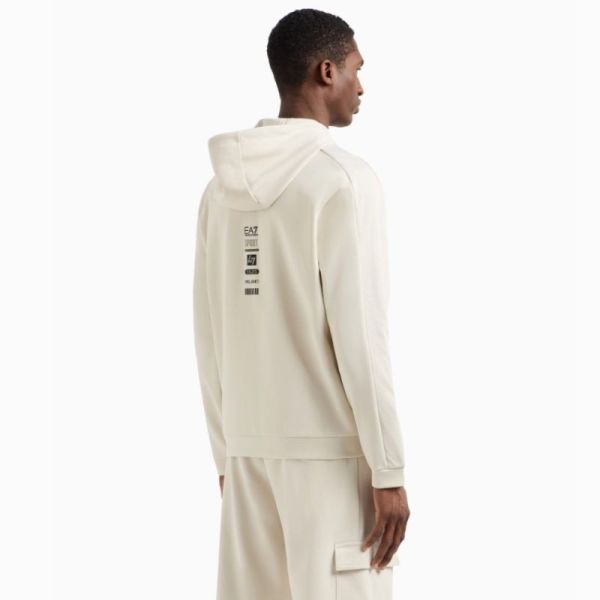 Bluza cu fermoar EA7 M HOODIE FZ CO PL Barbati