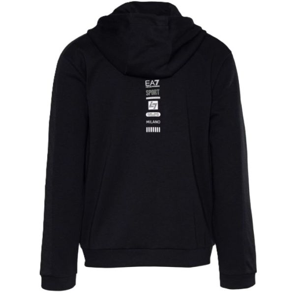 Bluza cu fermoar EA7 M HOODIE FZ CO PL Barbati