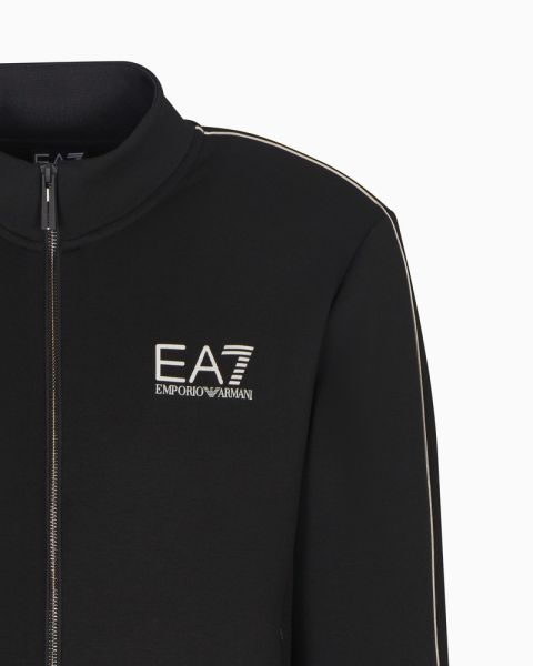 Bluza cu fermoar EA7 TRAIN GOLD LABEL M T-TOP FZ VI PL ST Barbati