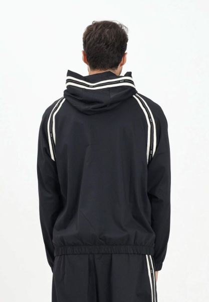 Bluza cu fermoar EA7 TRAIN LOGO SERIES M TAPE HOODIE FZ PA Barbati