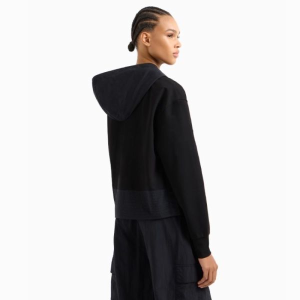 Bluza cu fermoar EA7 W HOODIE FZ Femei