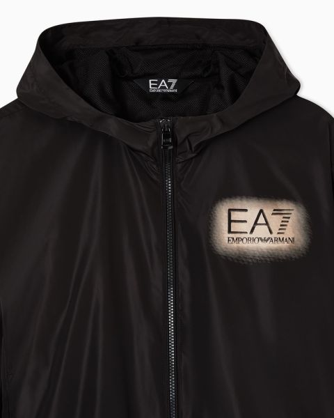Jacheta EA7 TRAIN VISIBILITY W WINDBREAKER neagră