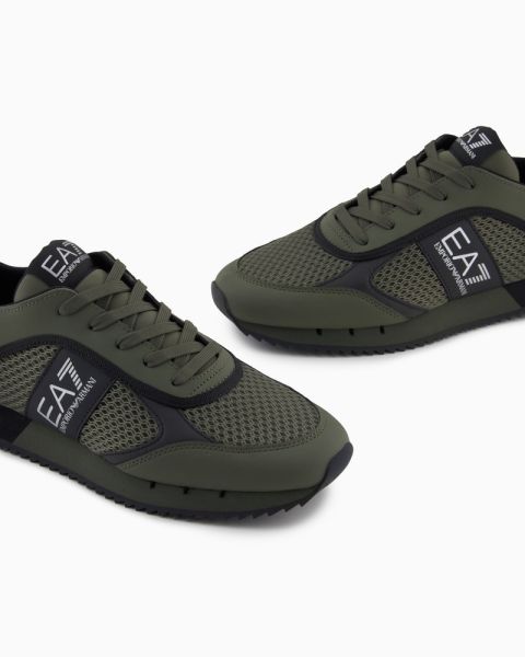 Pantofi sport EA7 BLACK & WHITE LACES Barbati