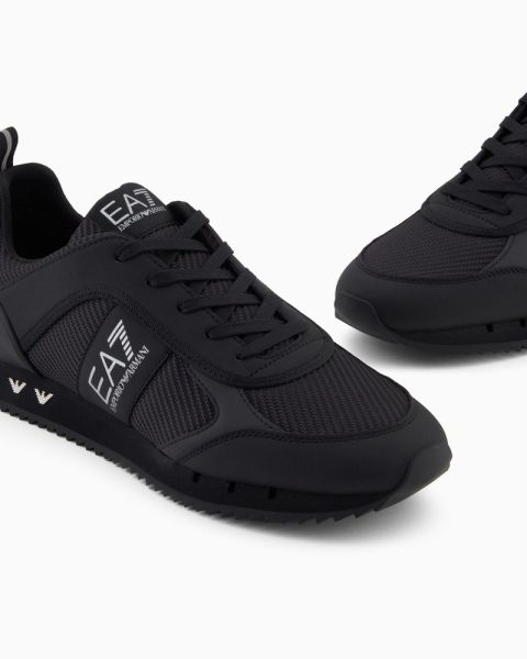 Pantofi sport EA7 BLACK & WHITE CARBON Barbati