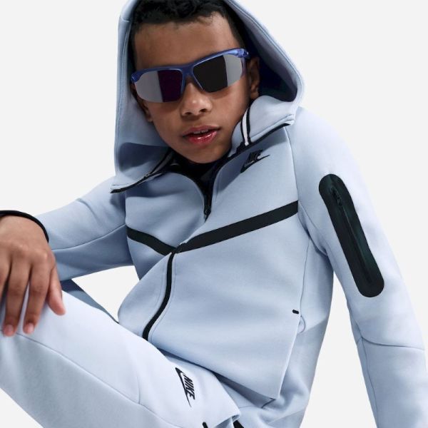 uyu Bluza cu fermoar Nike B NSW TCH FLC FZ - PD Copii